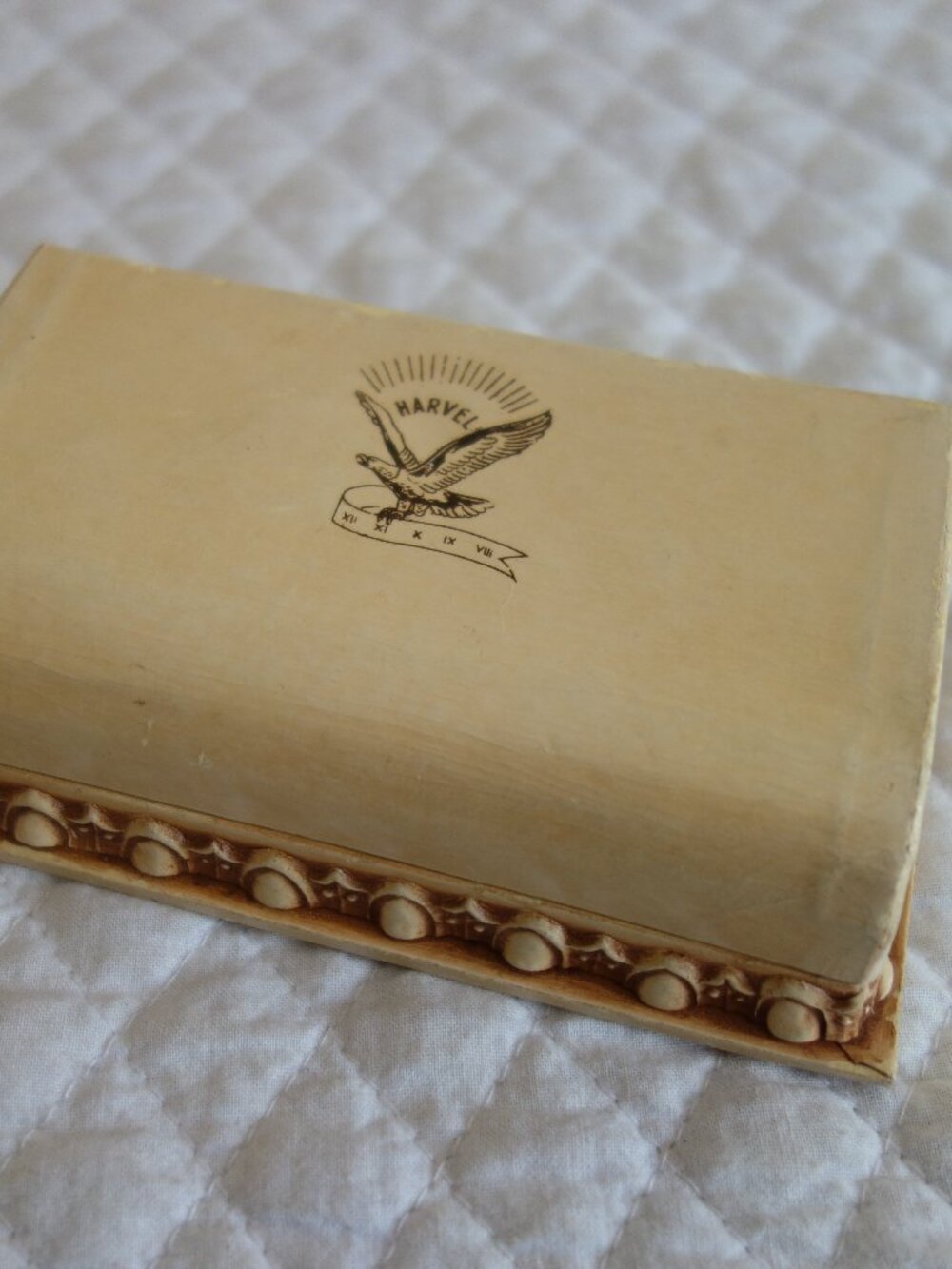 Vntg Empty Box for HARVEL WATCH